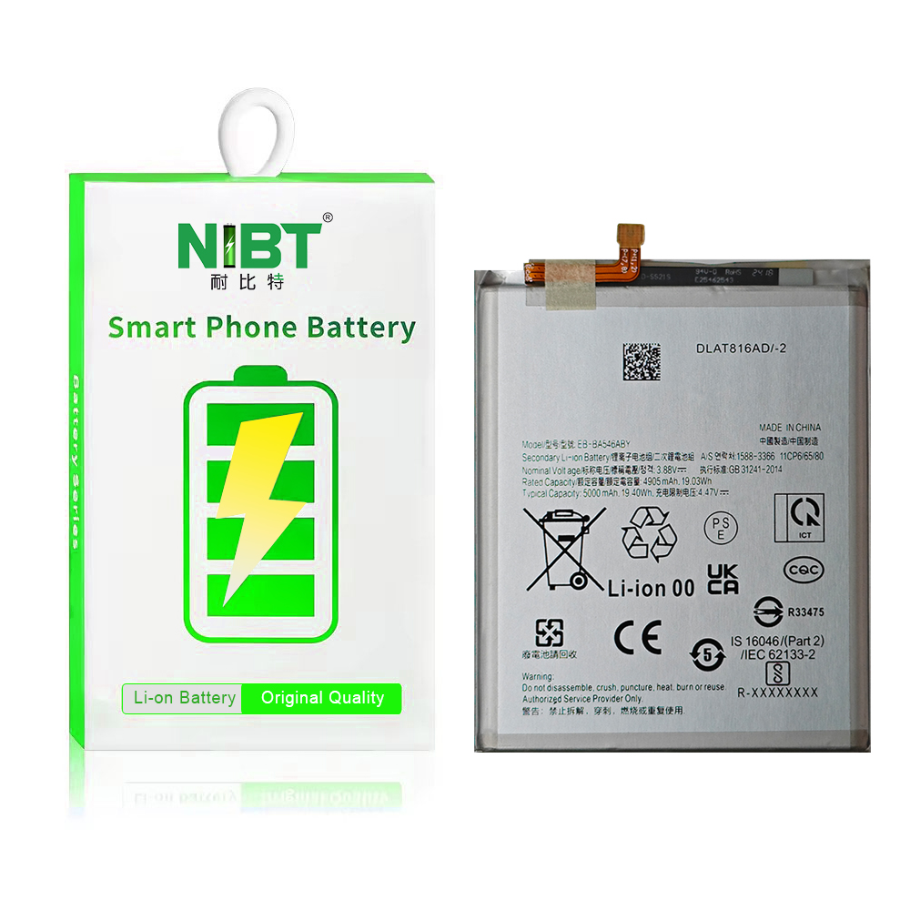 EB-BA546ABY Suitable for Samsung battery A34 5G/A346/A54 5G/A546 High capacity lithium battery 5000mah