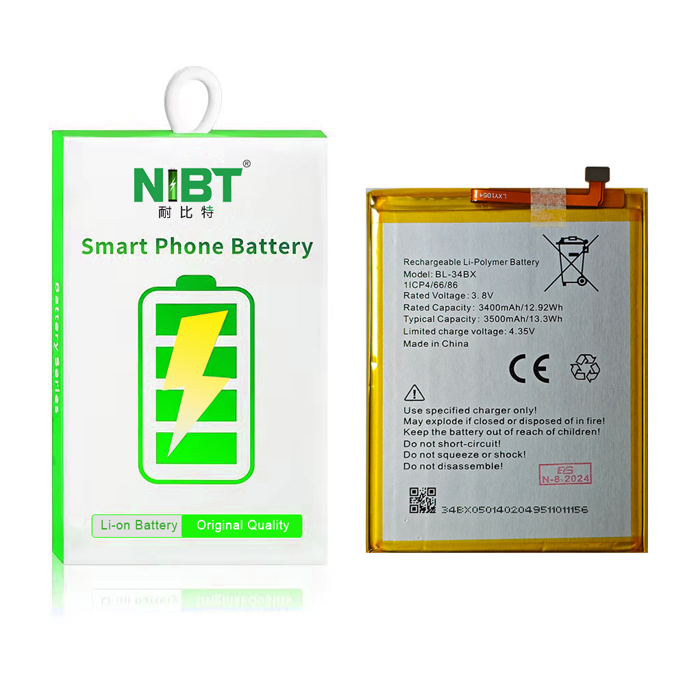 BL-34BX Suitable for infinix battery X609 High-capacity Lithium battery 4000mah