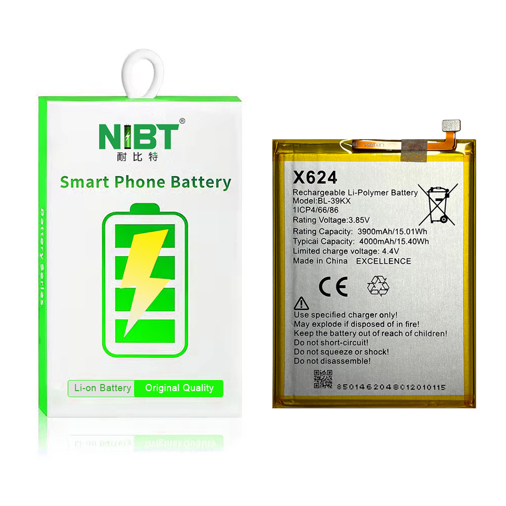 BL-39KX Tinka infinix akumuliatoriui X624/X625/X626/X627 Didelės talpos ličio baterija 4000mah