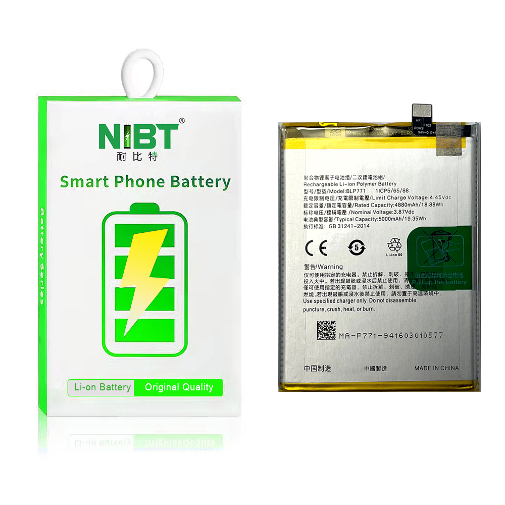 BLP771 Suitable for OPPO battery Realme C3/Realme6i/Narzo10/C25Y High capacity lithium battery 5000mah