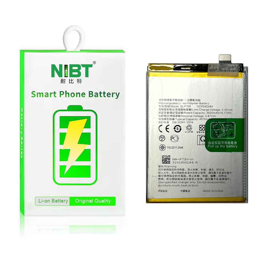 BLP791 SUITABLE FOR OPPO BATTERY oppo F17 2020/RENO4 4G/A73 2020 5G HIGH CAPACITY LITHIUM BATTERY 4015MAH