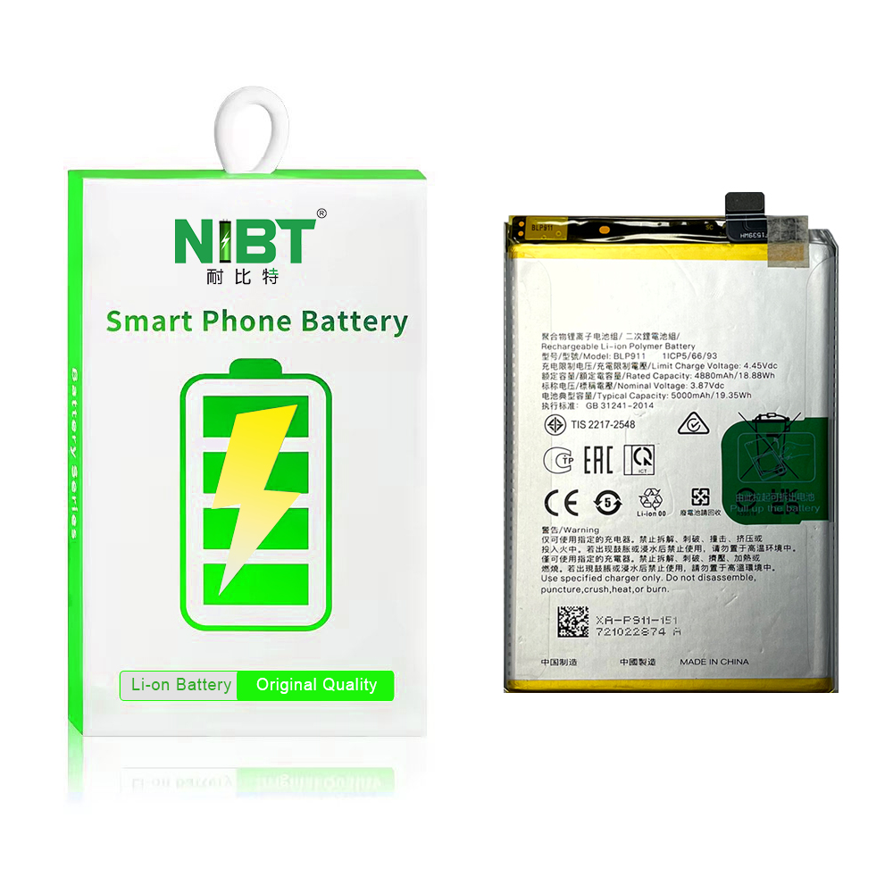 BLP911 SUITABLE FOR OPPO BATTERY realme V25/REALME 9I/Realme9Pro HIGH CAPACITY LITHIUM BATTERY 5000MAH