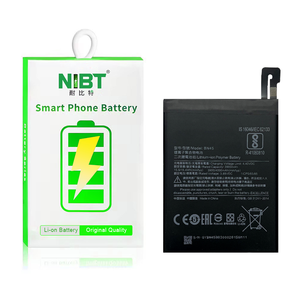 BN45 Suitable for XIAOMI battery  redmi note5  High capacity lithium battery 4000 mah